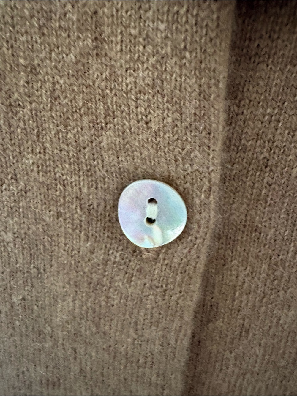 Quince Button-Front Mongolian Cashmere Cardigan Sweater - Picture 3 of 6
